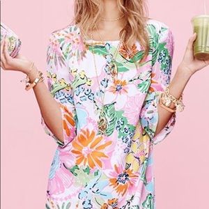 Lilly for Target Nosey Posey Long Sleeve Shift